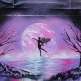 Féérie spray paint art by Ucuetis